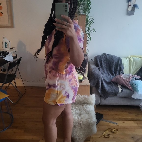 Custom ice dye H&M set - Picture 2 of 6